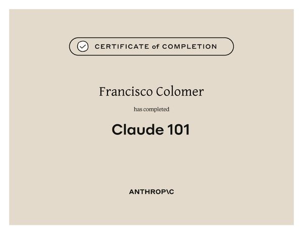Claude 101